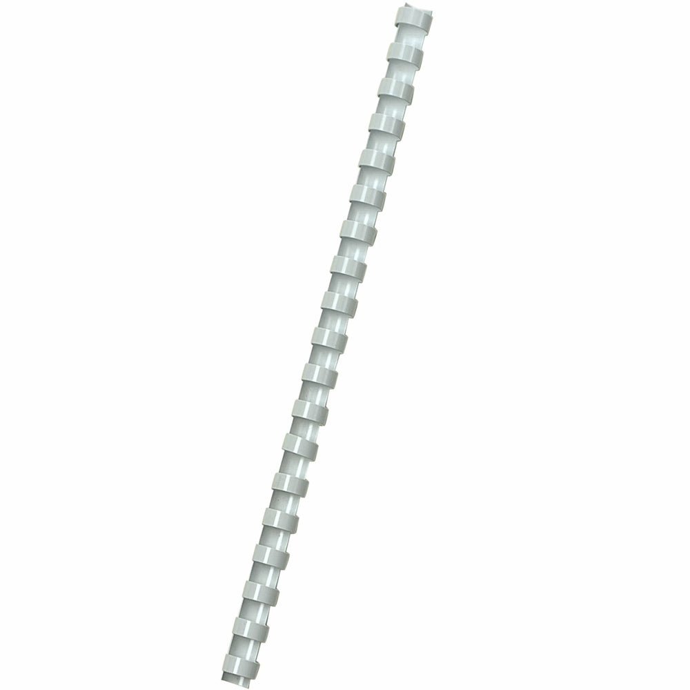 Fellowes 1/2" Plastic Combs - White - 100 Pack