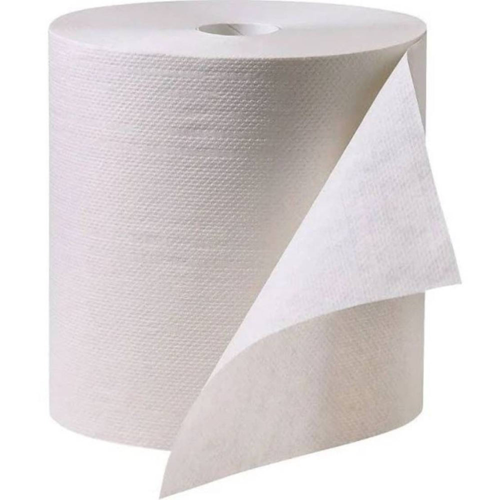 Serviettes longues White Swan - 8" x 800' - 6 rouleaux/paquet