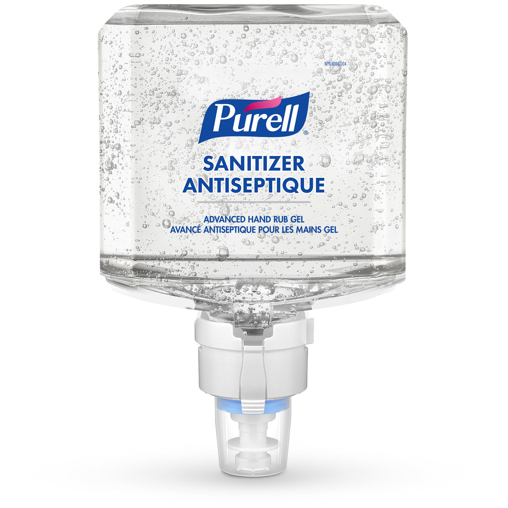 Gel désinfectant pour les mains PURELL Advanced pour Purell ES8 - Recharge de 1 200 ml - Paquet de 2