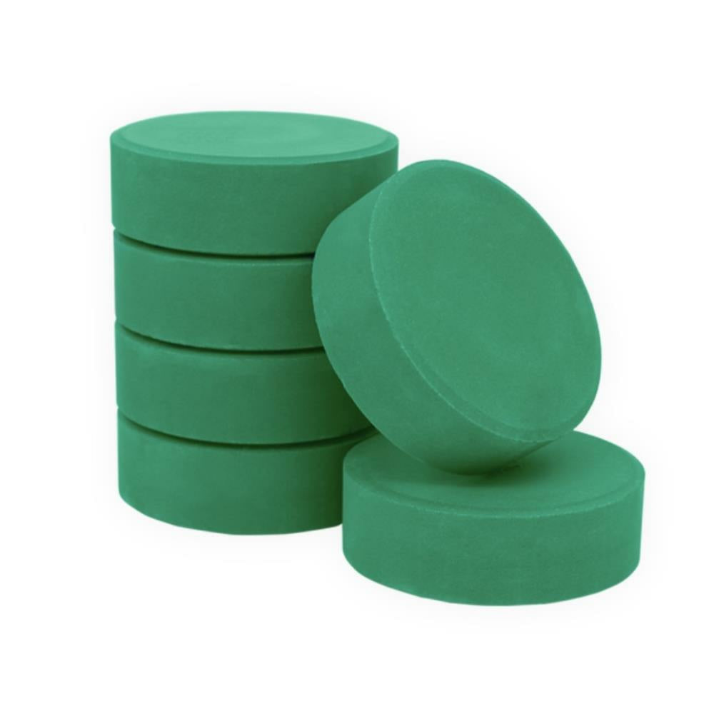 Tempera Paint Block Leaf Green, 6/pkg