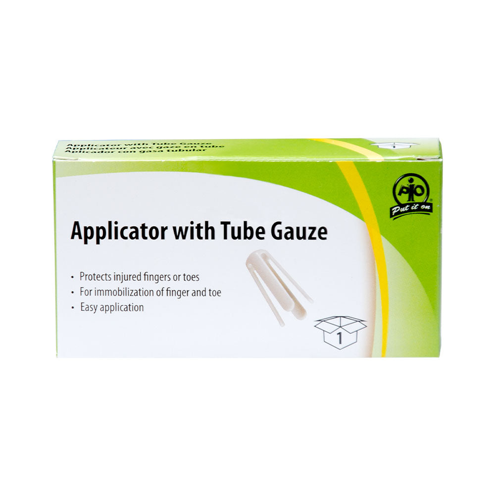 Tube de gaze Wasip et applicateur pour doigts avec boîte