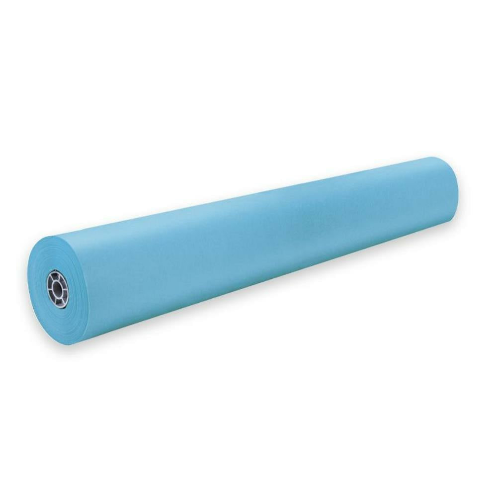 Rainbow Coloured Kraft Duo-Finish Paper, Sky Blue, 36" x 1,000', 1 Roll