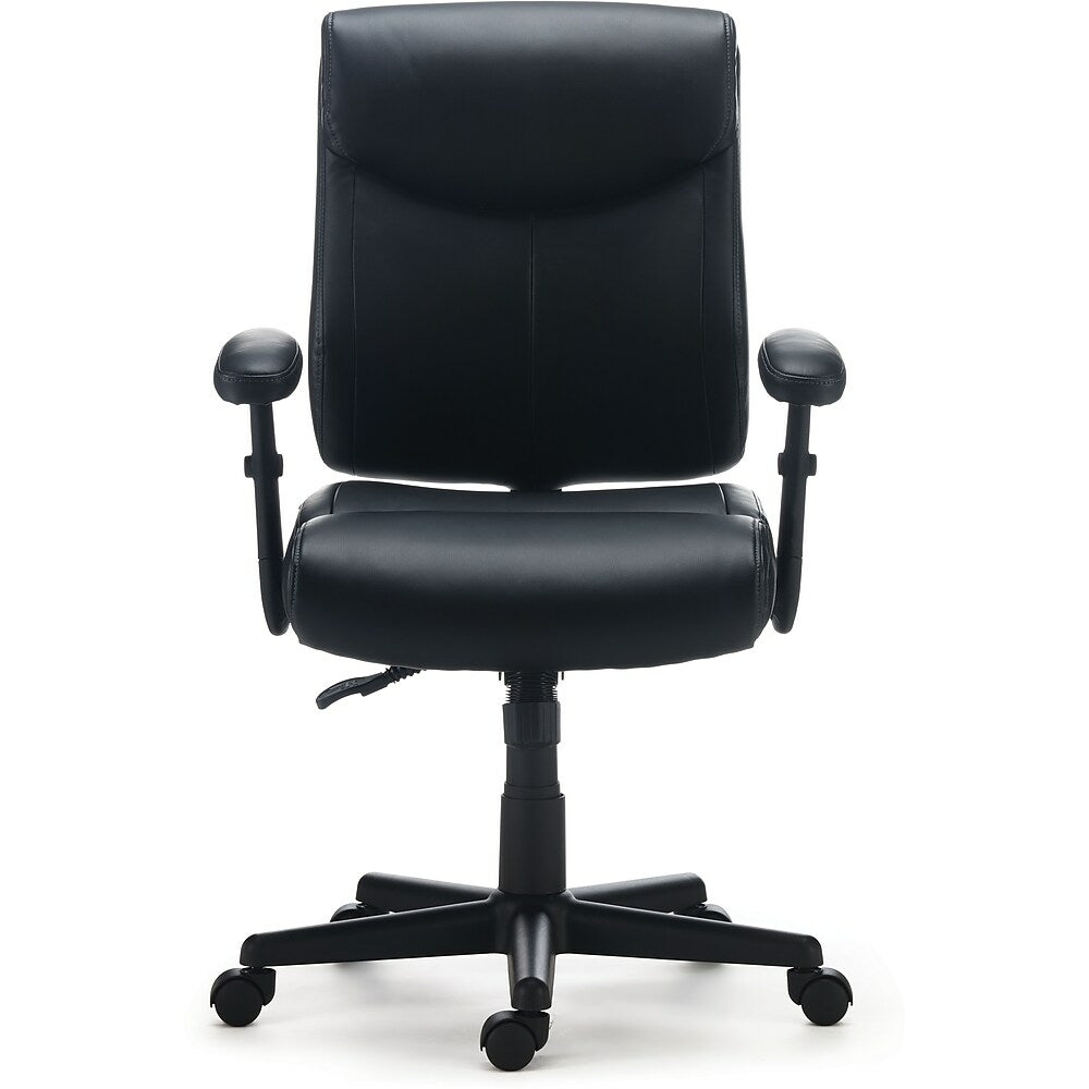 Chaise de travail Staples Tillcott Luxura - Noir