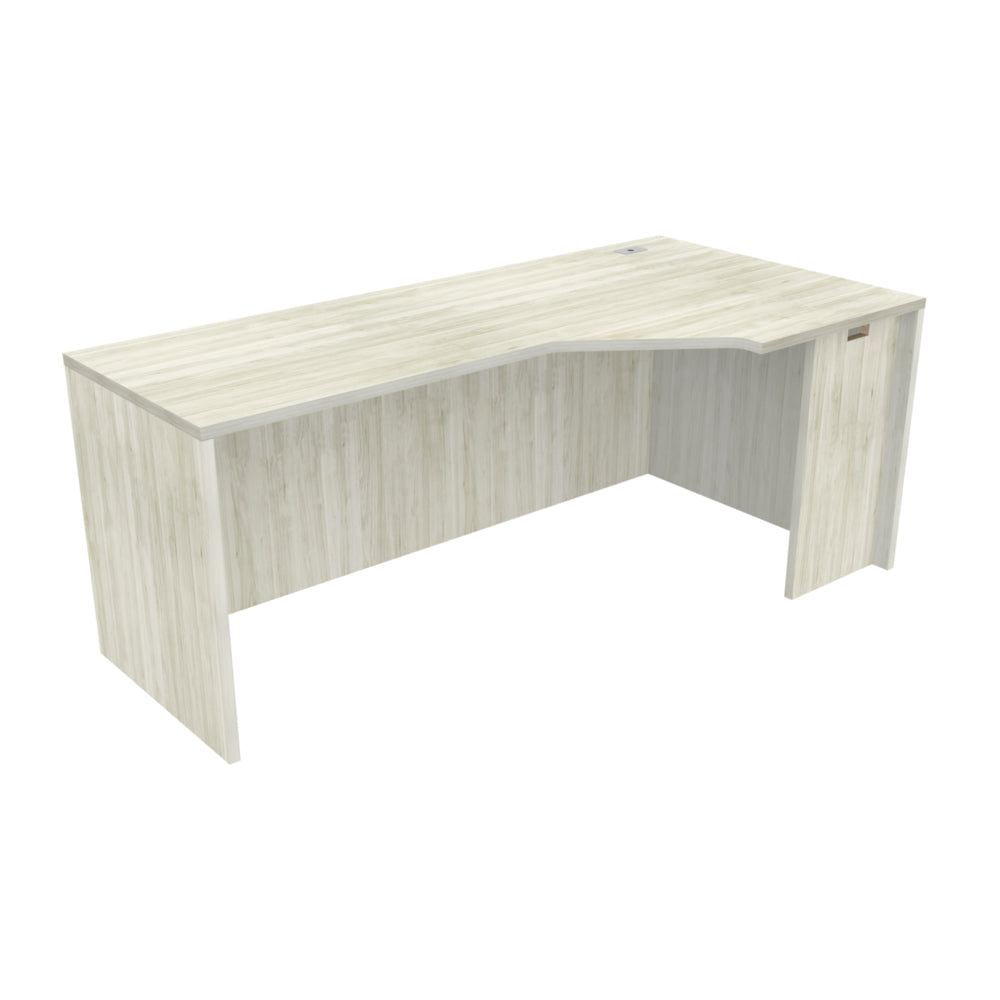 Heartwood Extended Left Corner - Winter Wood Finish