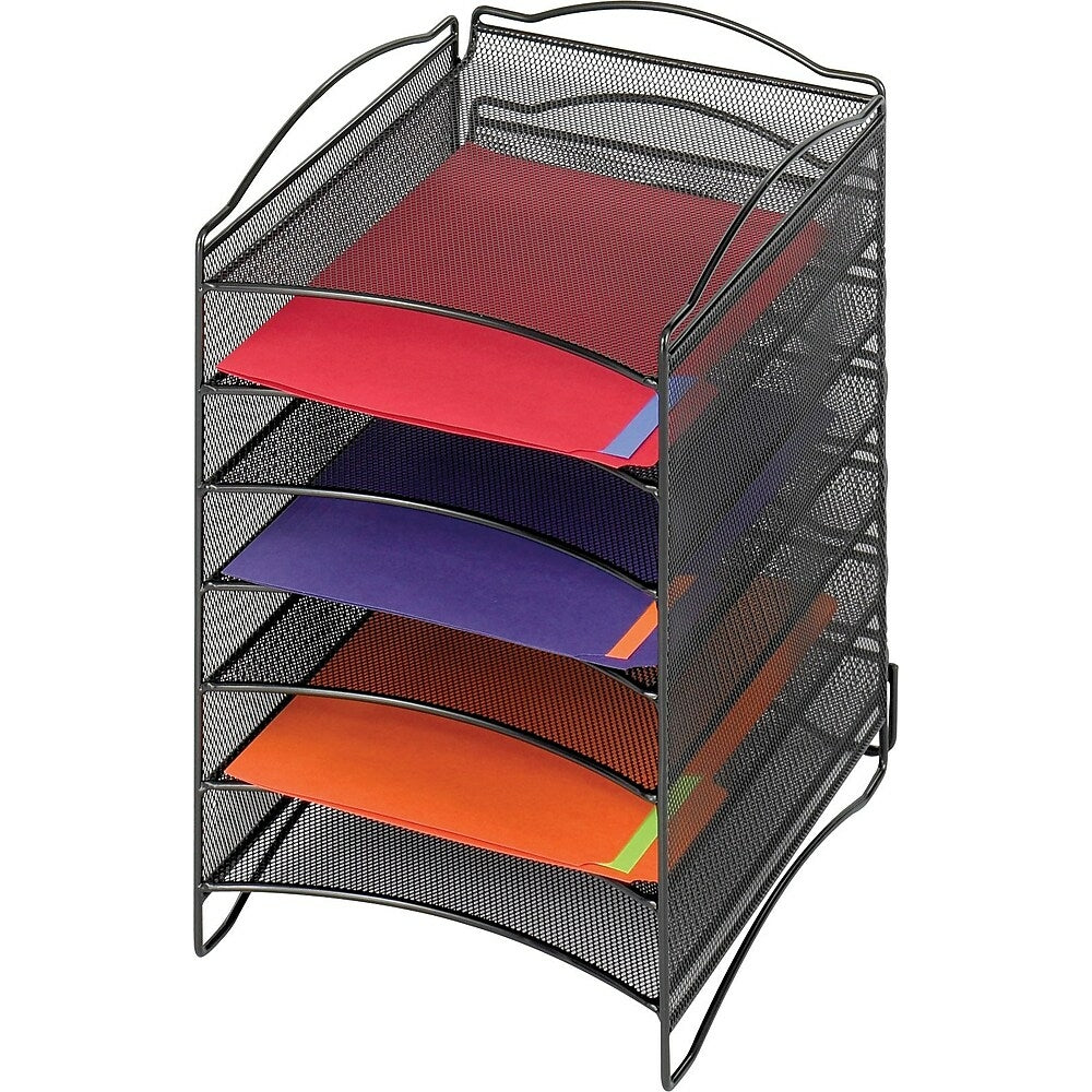 Organiseur de documents en maille d'acier Safco Onyx