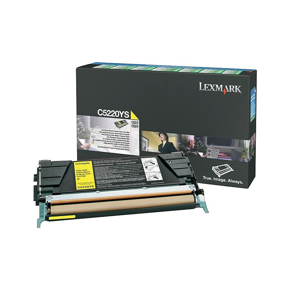 Lexmark C5220YS Yellow Toner Cartridge (C5220YS)
