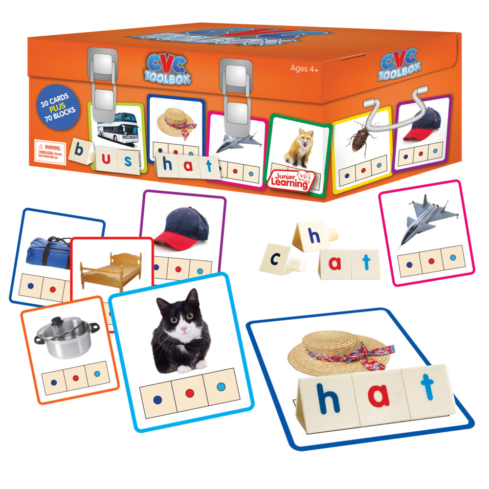 Boîte à outils CVC pour l'apprentissage junior