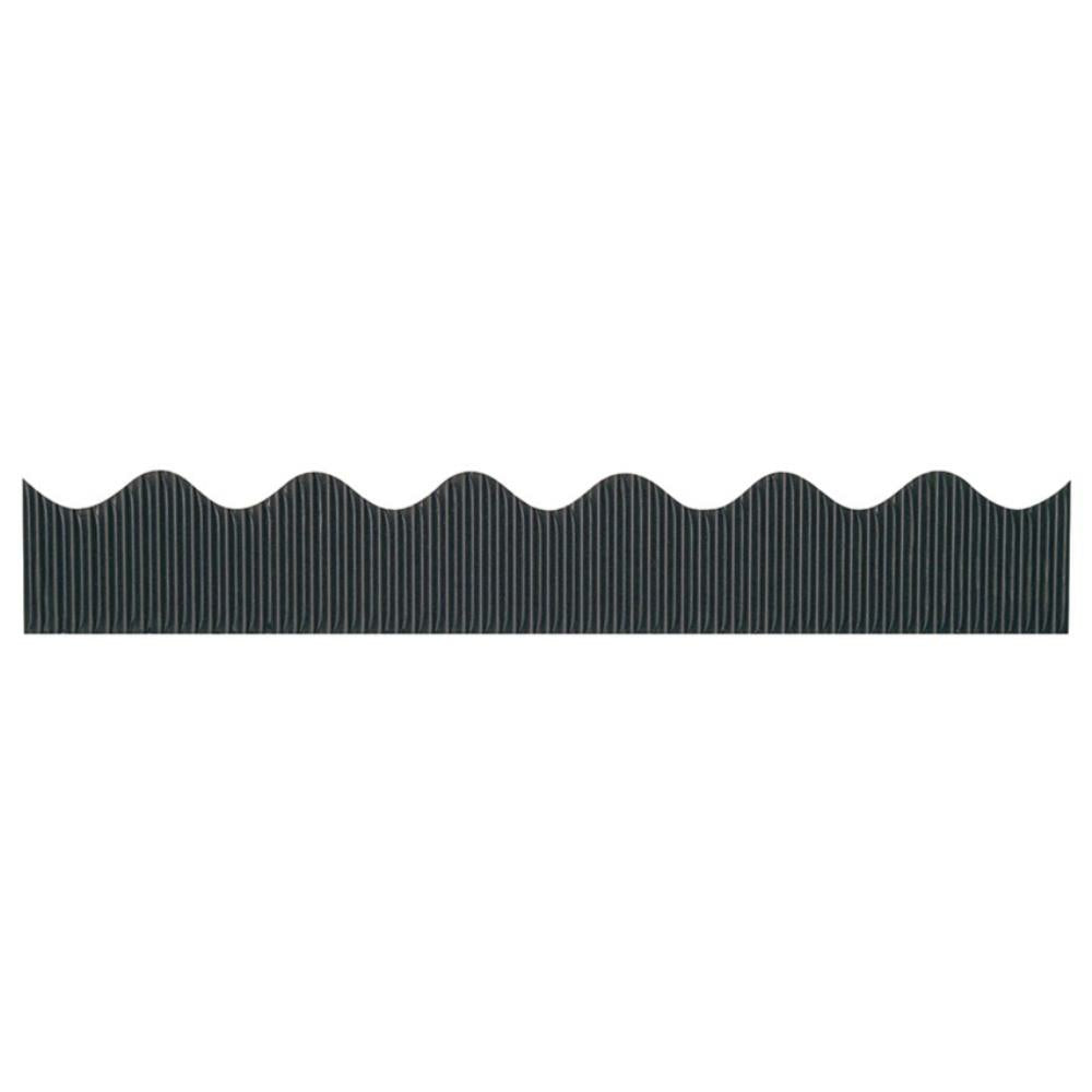 Bordette Decorative Border, Black, 5.7cm x 15.24m, 1 Roll
