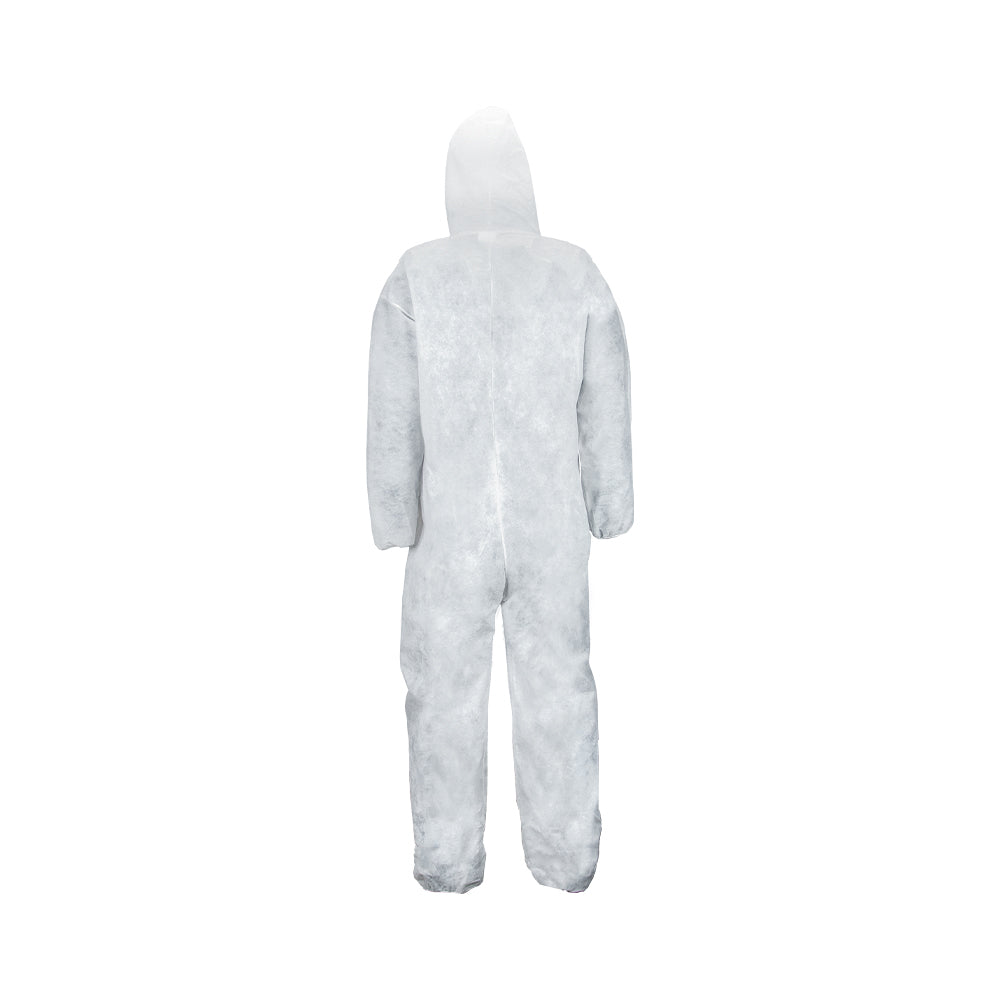 Wasip Disposable Microporous Coveralls - Medium - White