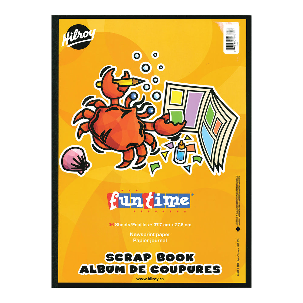 Album de scrapbooking Hilroy Funtime - 14-7/8" x 10-7/8" - 36 feuilles