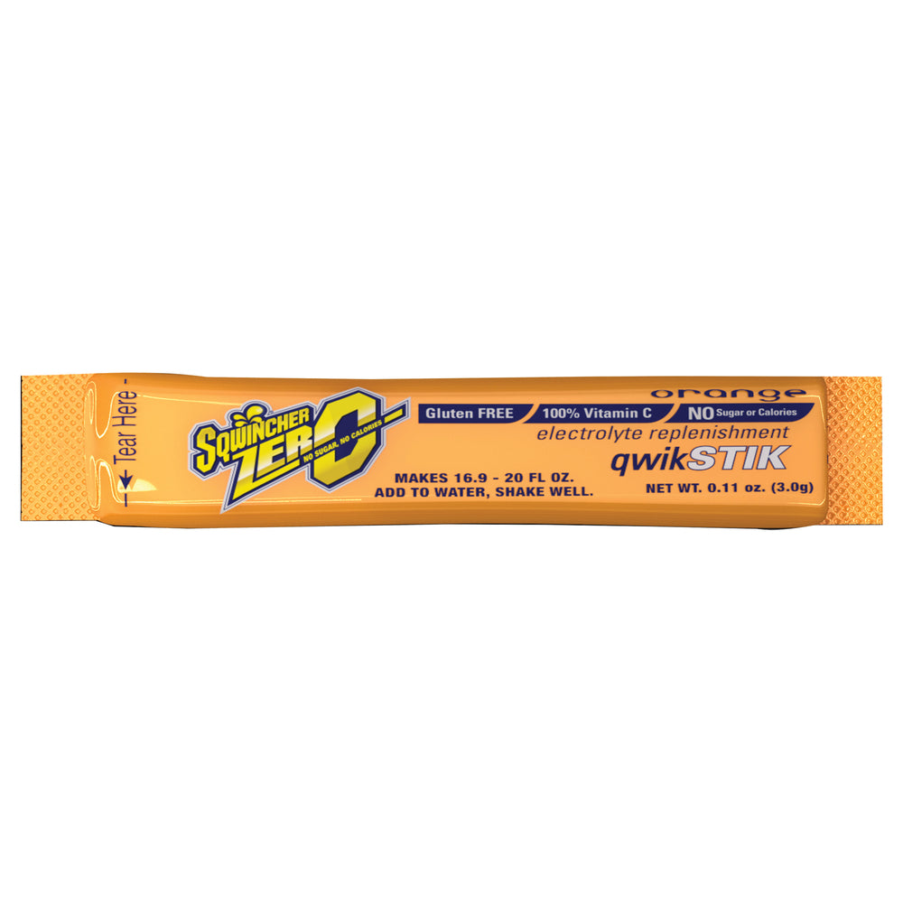 Sqwincher Qwik Stik Lite - Orange - 50 Pack