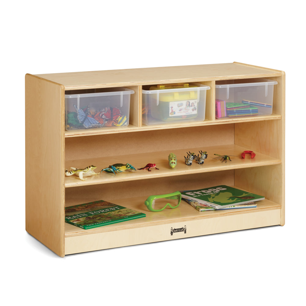 Meuble de rangement mobile Jonti-Craft STEM Combo avec bacs transparents