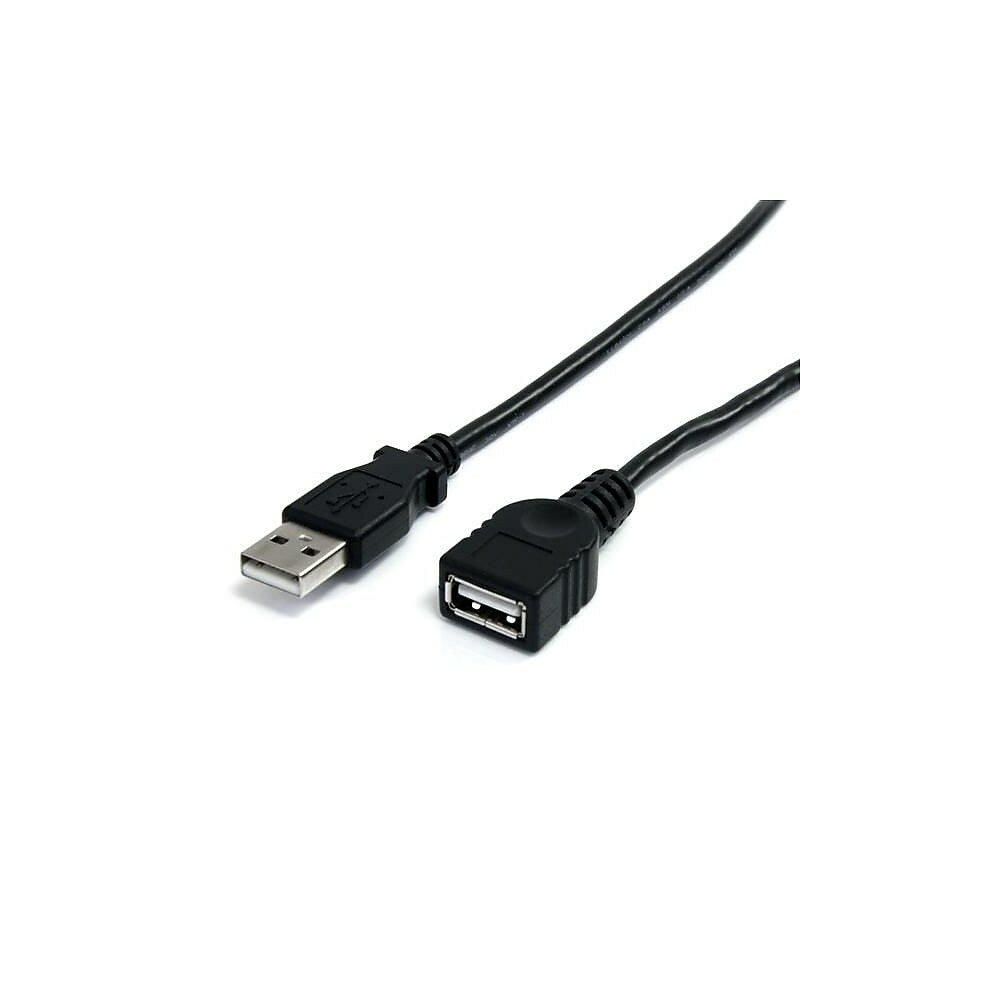 StarTech 10' Black USB 2.0 Extension Cable A to A - M/F