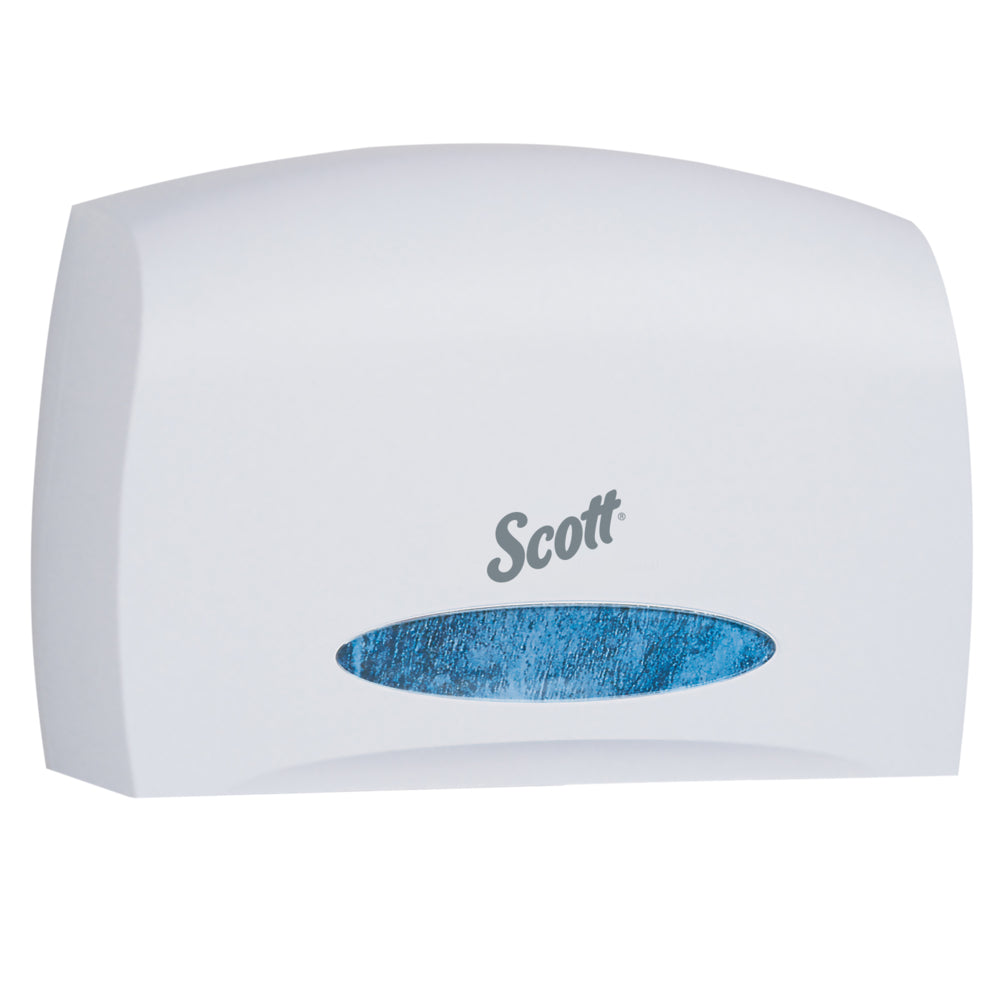 Distributeur de papier toilette sans mandrin Scott Essential Jumbo Roll - Blanc