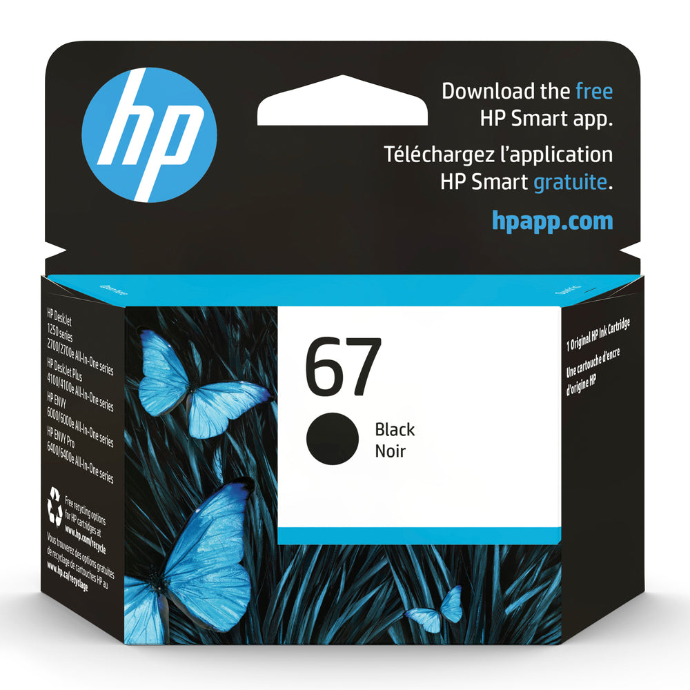 HP 67 Black Original Ink Cartridge
