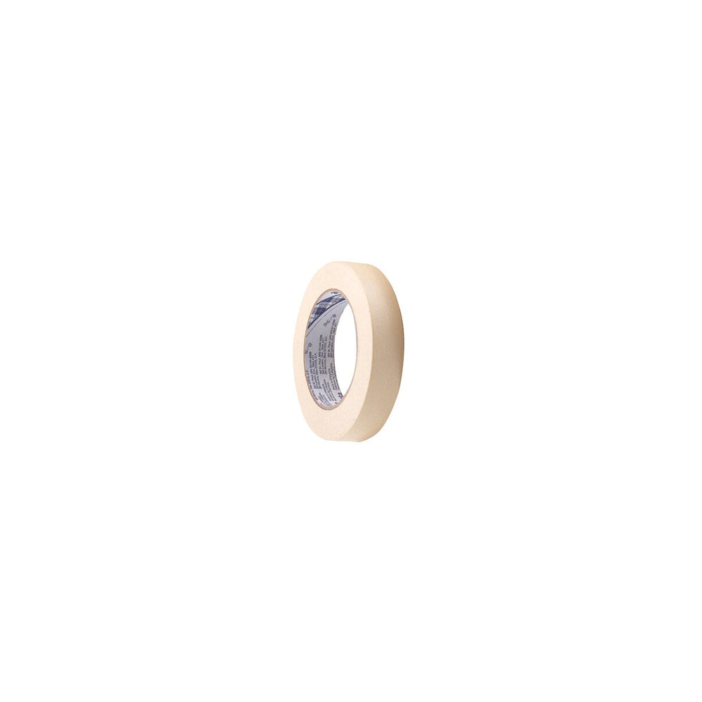 3M General Purpose Masking Tape - Beige - 4.7 mil (0.12 mm) - 1/2 in W x 60 yd L (12 mm W x 55 m L)