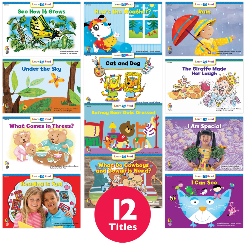Creative Teaching Press - Pack varié Apprendre à lire 4, niveau C