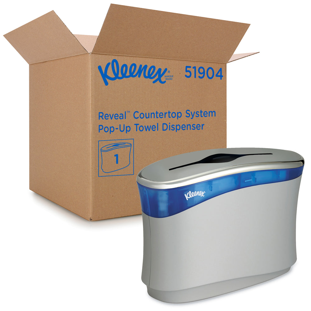 Distributeur de papier toilette Kleenex Reveal (51904) - Gris