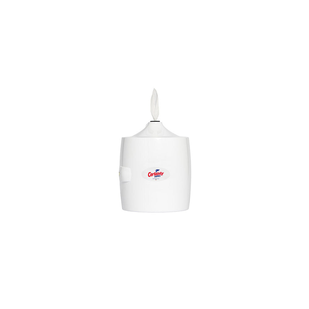 Certainty Wall Mount Wipes Dispenser - White