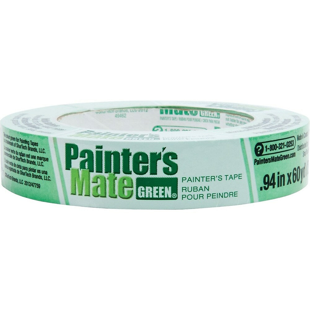 Shurtech Painter's Mate Green Masking Tape, 24 mm x 55m