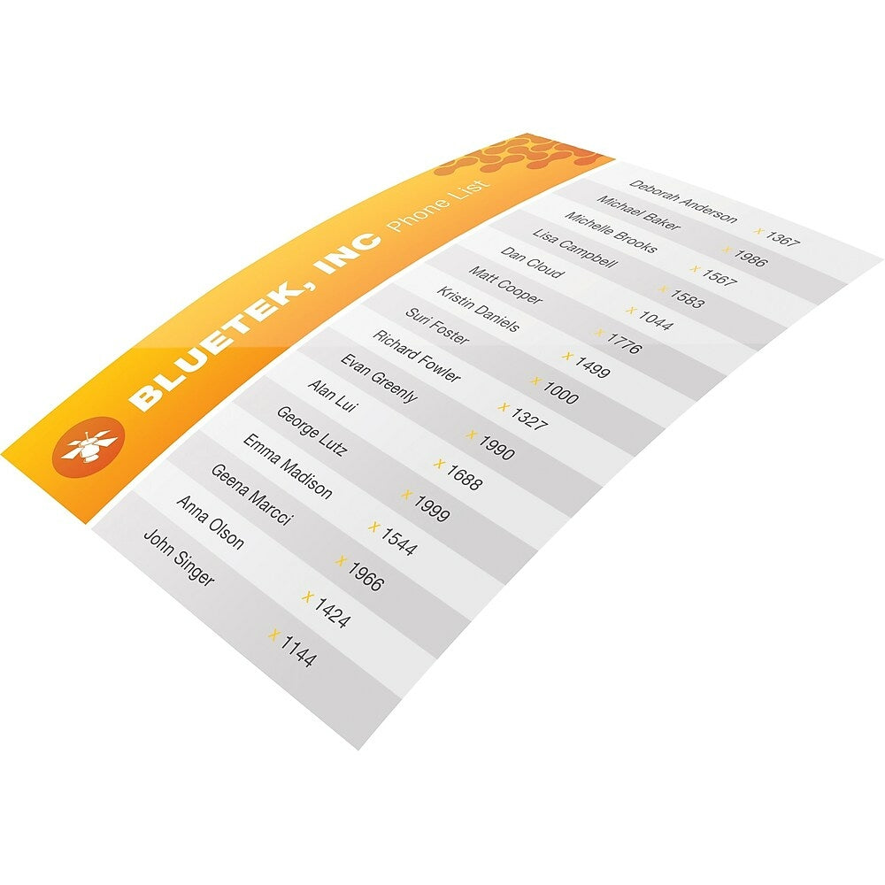 Swingline GBC SelfSeal Self-Adhesive Laminating Sheets, 9" x 12", 3 mil, Letter, 10 Pack