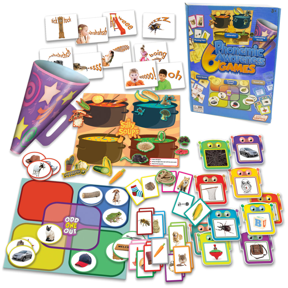 Jeux de sensibilisation phonémique Junior Learning 6