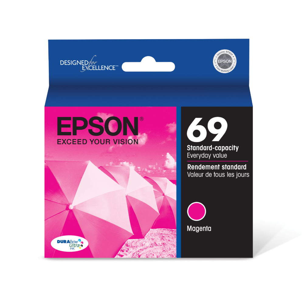 Cartouche d'encre Epson T069 - Capacité standard - Magenta