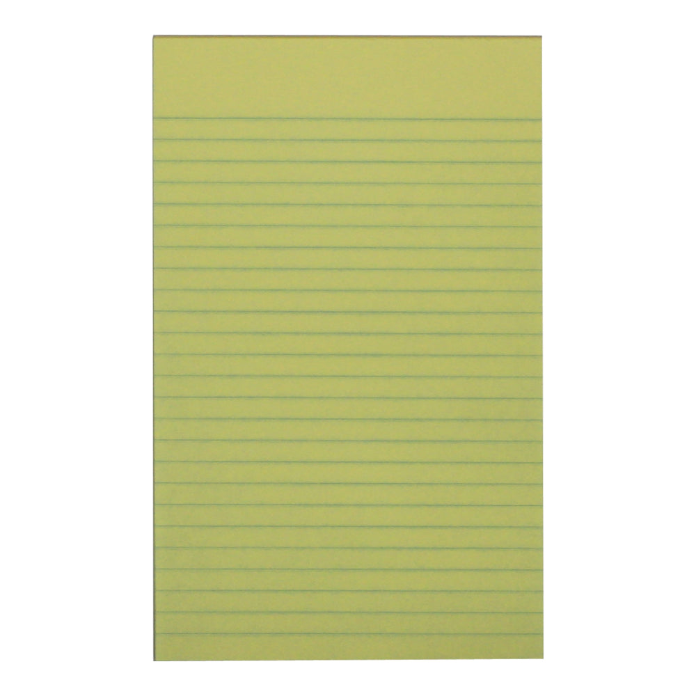 Hilroy Small Figuring Pads - 5" x 8" - 64 Sheets - Canary