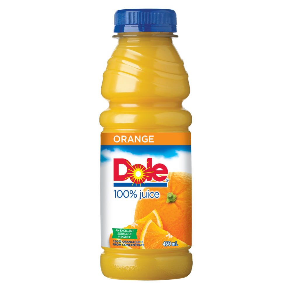 Dole Orange Juice - 450ml - 12 Pack