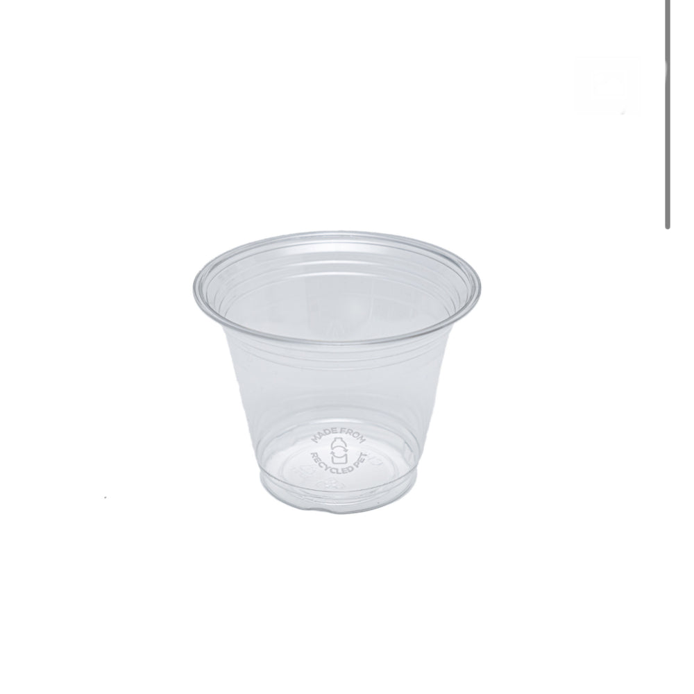 Eco-Packaging RPET Clear Cold Cups - 9 oz - 1000 Pack