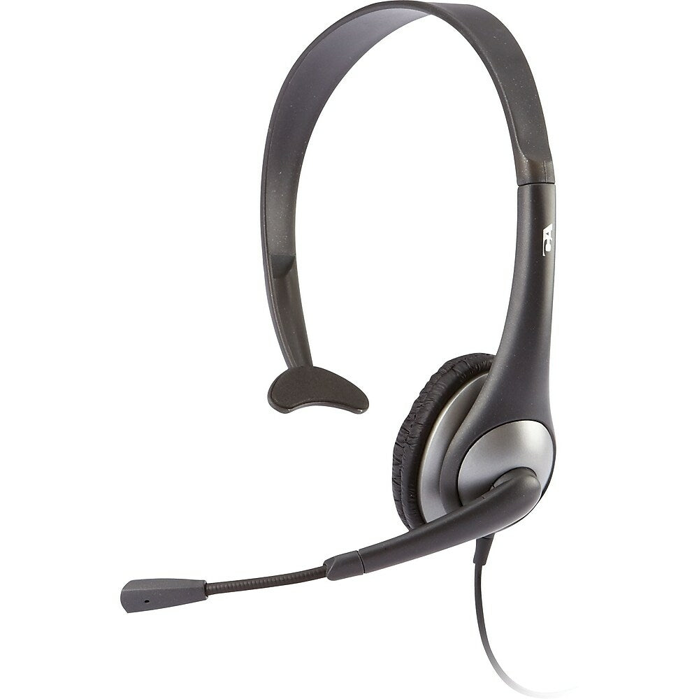 Casque mono Cyber Acoustics AC-104 avec microphone