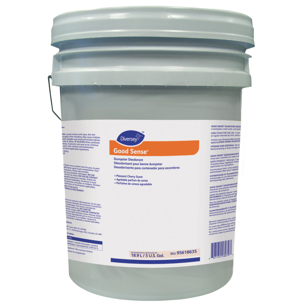 Déodorant Diversey Good Sense pour benne à ordures