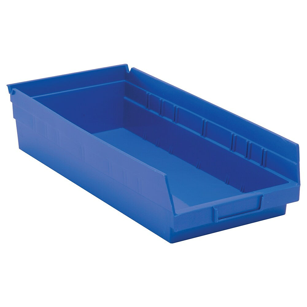 Shelf Bins - Blue - Bin Cup Per Bin - 19x CD036 - 6x CD041 - 10 Pack