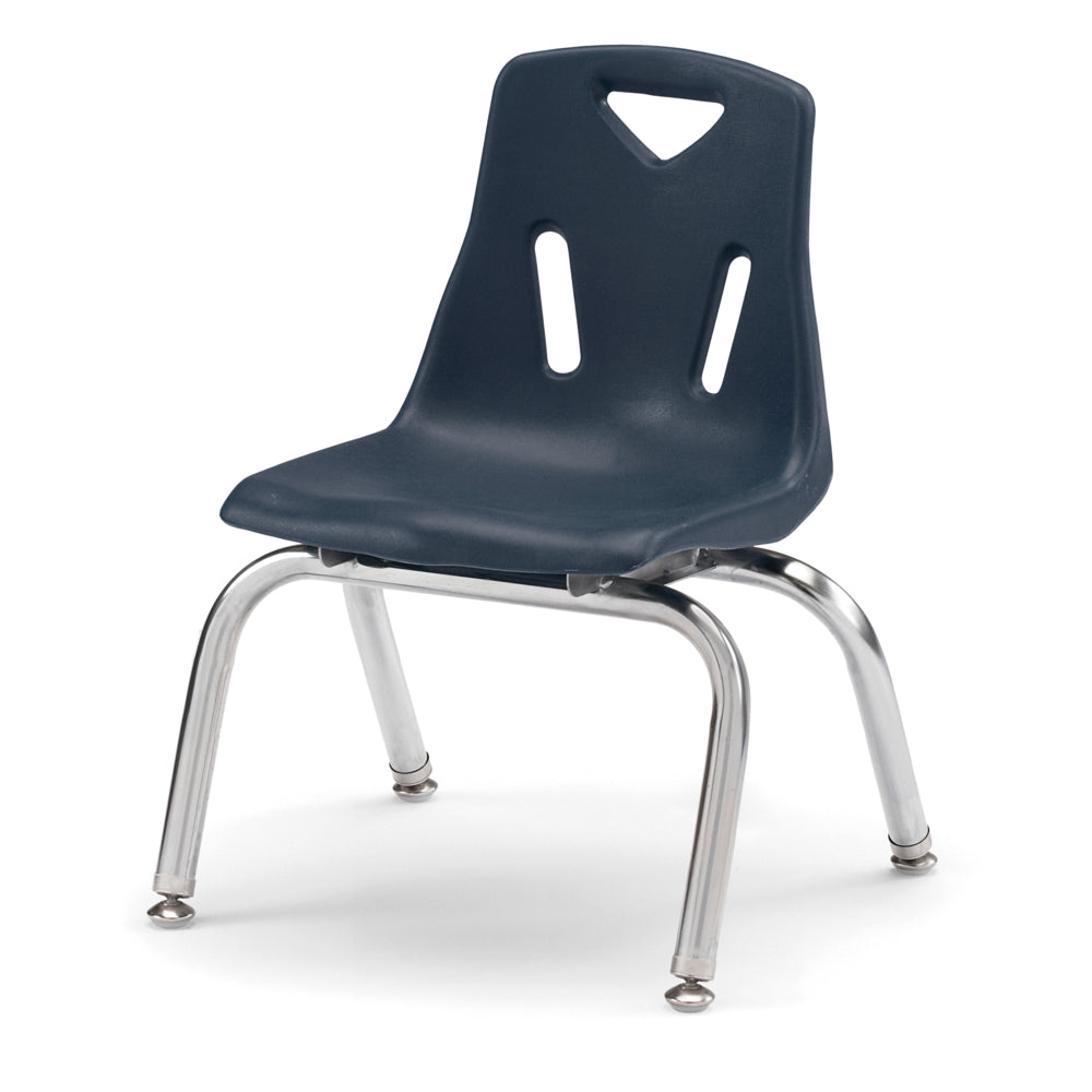 Chaise empilable Jonti-Craft Berries - 25,4 cm de hauteur - Bleu marine