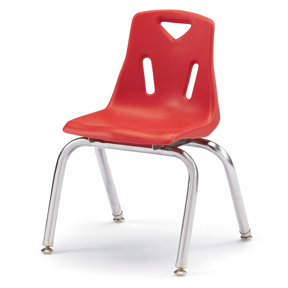 Jonti-Craft Berries Stacking Chair - 14" H - Red