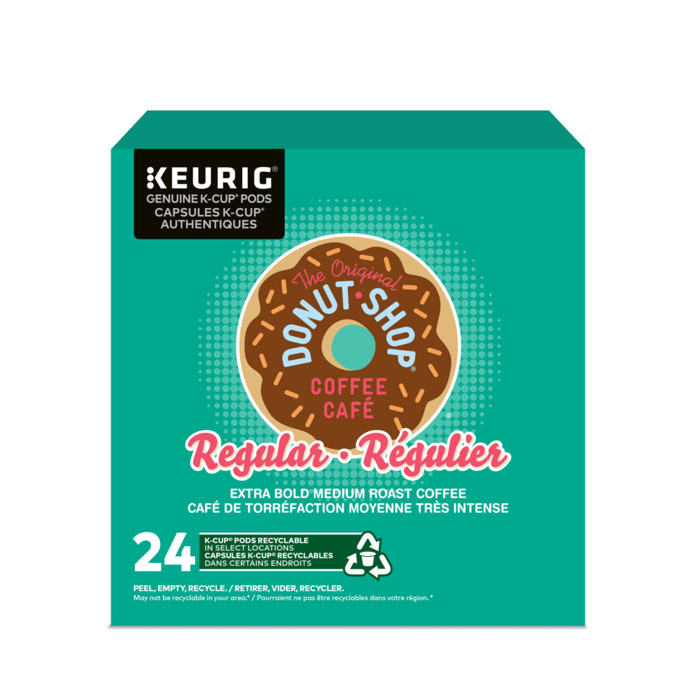 The Original Donut Shop Coffee K-Cup Pods - Regular - 24 Pack