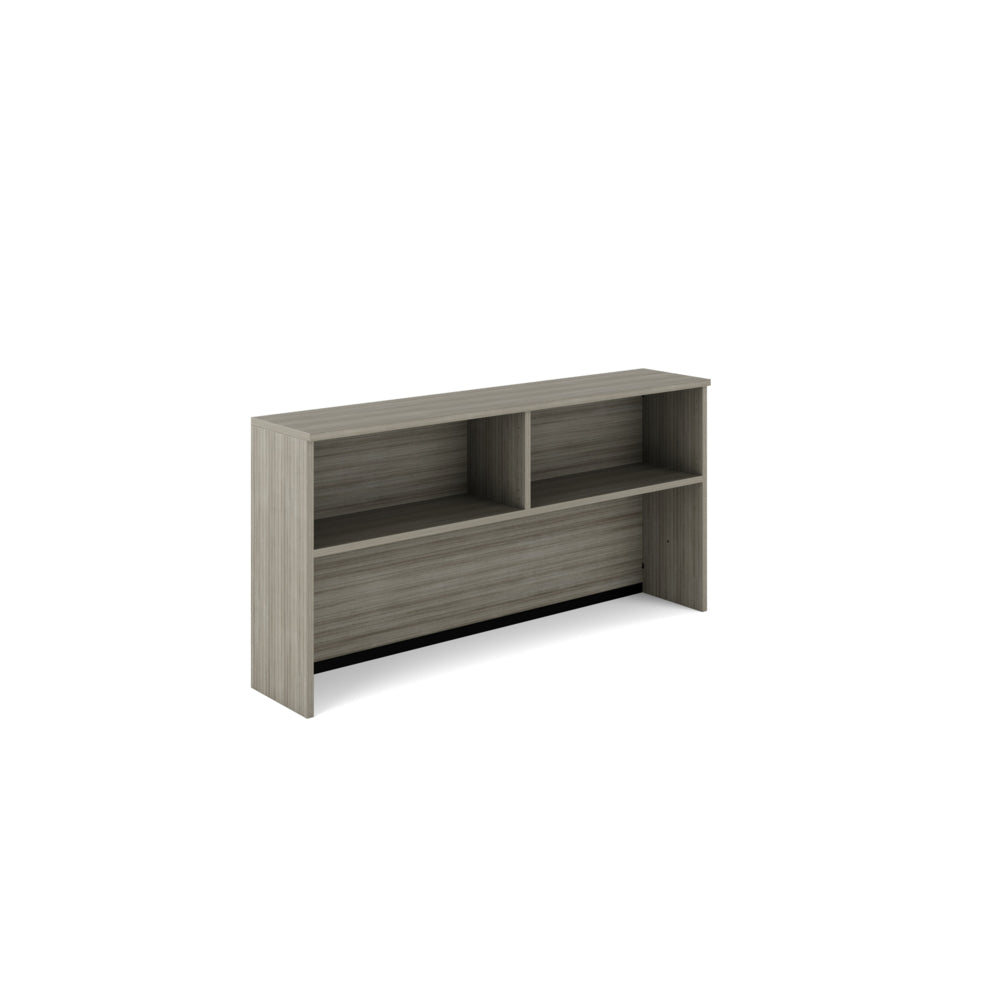 Offices to Go Newland Desk Hutch - 72" x 15" - Light Grey