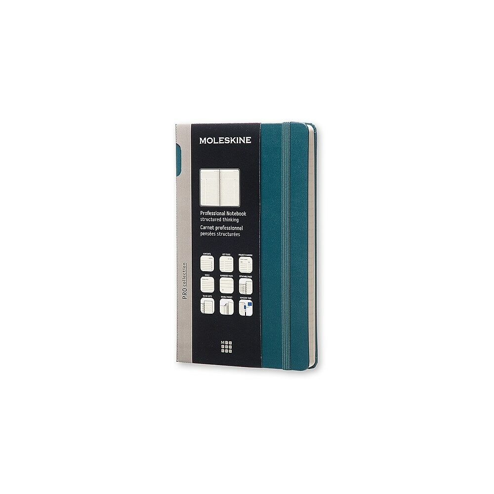 Moleskine Professional Hard Cover Notebook - Large - Green