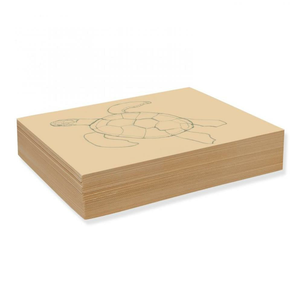 Pacon Drawing Paper, Manila, Standard Weight, 9" x 12", 500 Sheets/pkg.