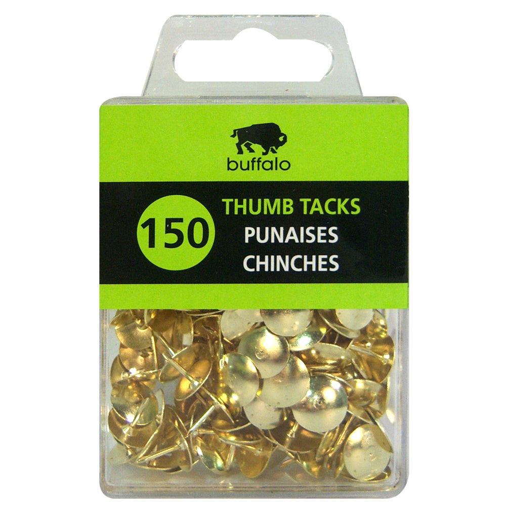 Punaises en laiton Buffalo - Paquet de 150