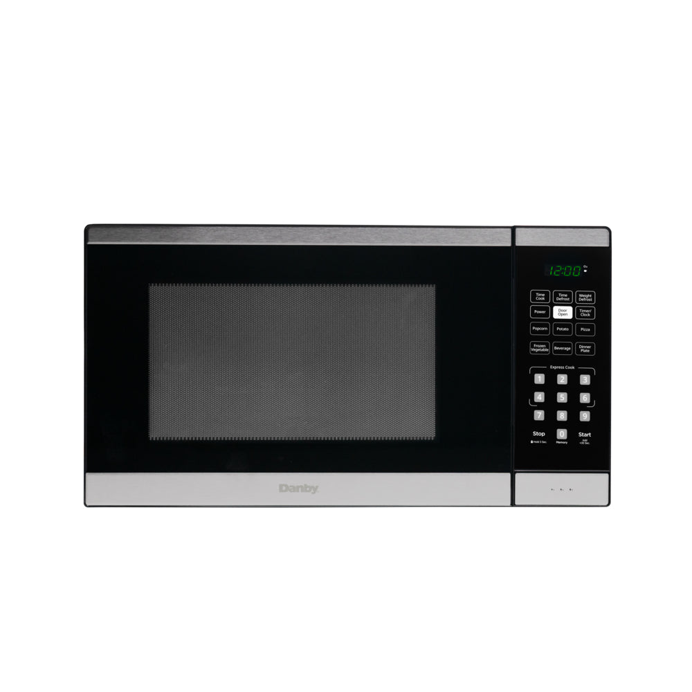 Four à micro-ondes de comptoir Danby de 0,9 pi³ - Noir et acier inoxydable