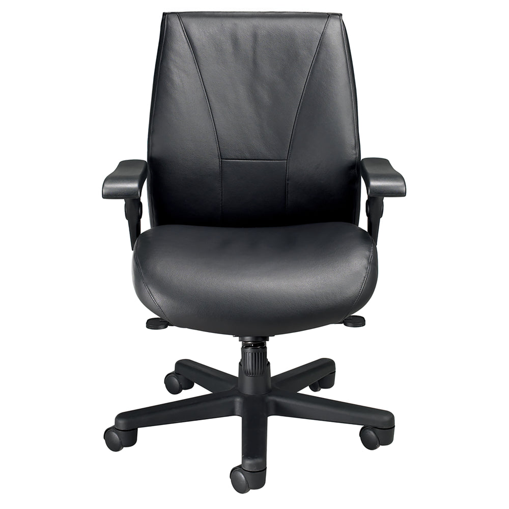 Fauteuil de direction Nightingale Presider à dossier moyen - Noir