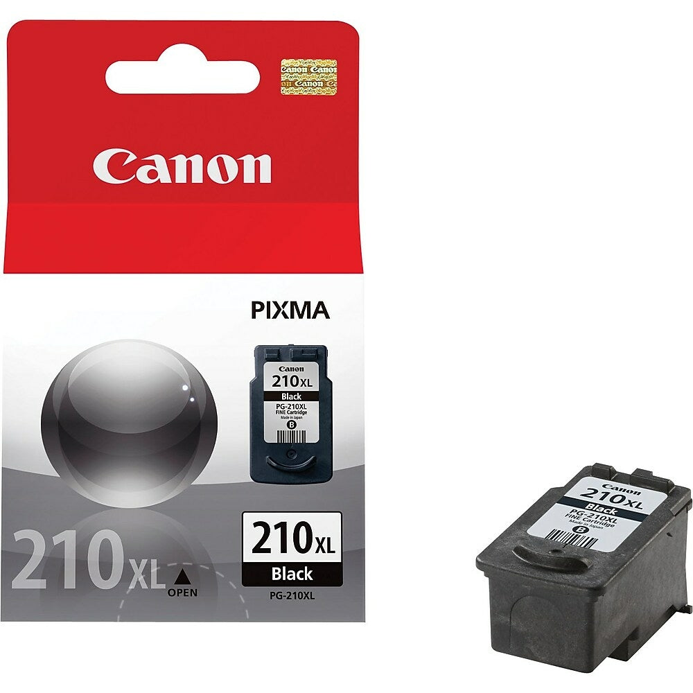 Canon PG-210XL Black Ink Cartridge, High Yield (2973B001)