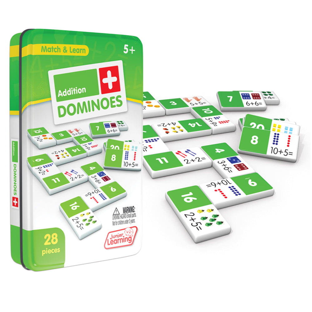 Dominos d'addition Junior Learning