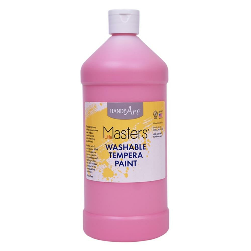 Little Masters Washable Tempera Paint - 946 ML - Pink