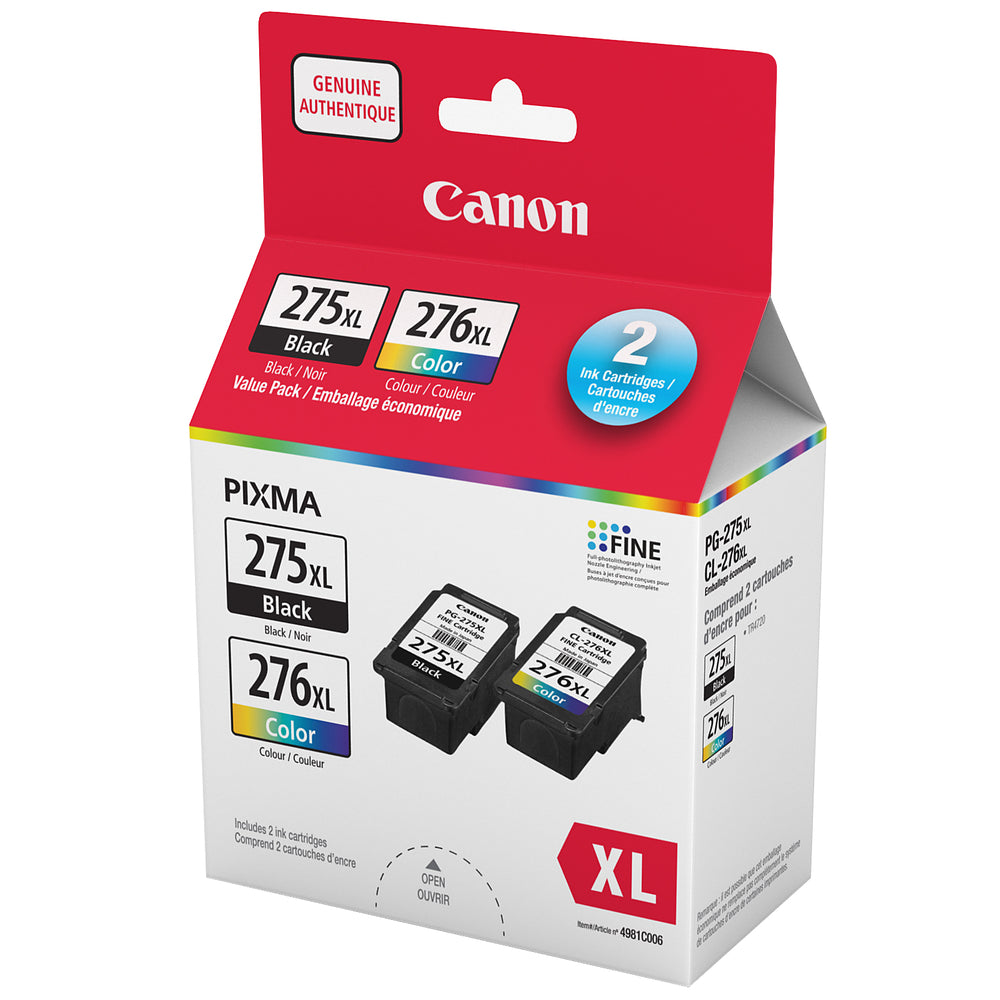 Pack économique Canon PG-275XL / CL-276XL