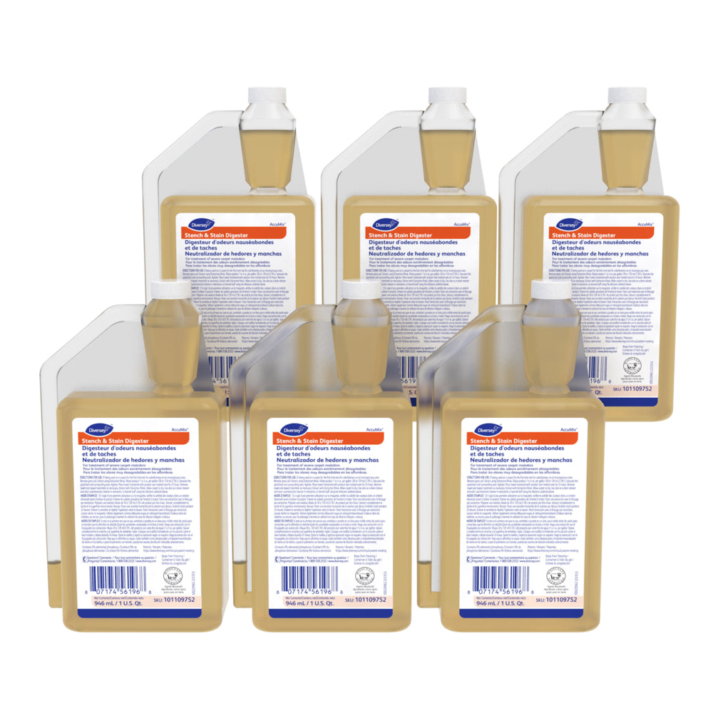 Diversey Stench & Stain Digester - 946 mL - 6 Pack