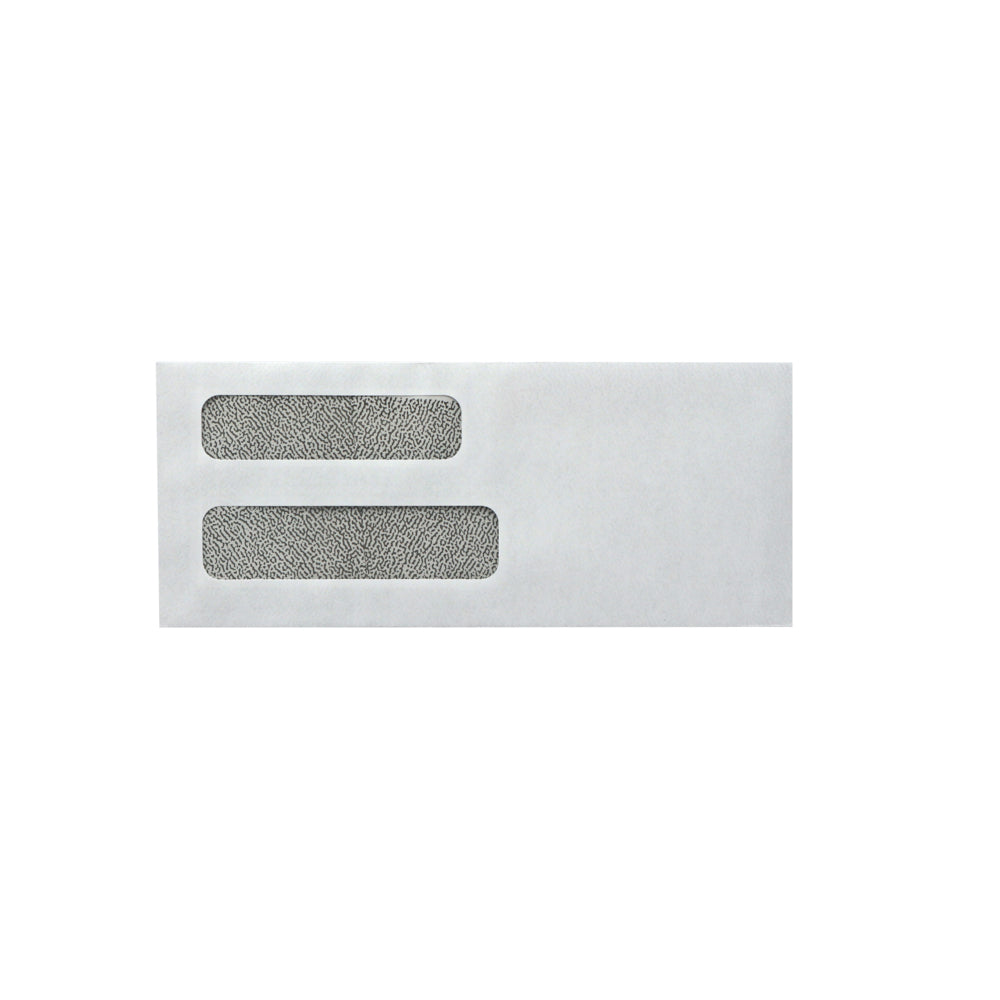 Enveloppes à fenêtre doubles SupremeX - n° 8 - Ouverture latérale - Papier blanc vélin 24 lb - Security Artline - 3-5/8" x 8-5/8" - Paquet de 500