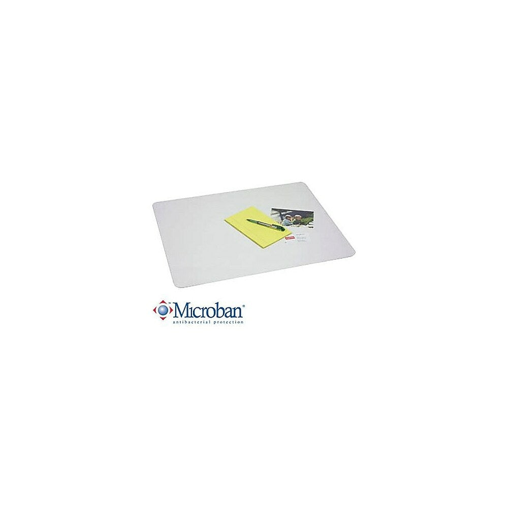 Artistic Products Krystal View Desk Pad with Microban, Clear, 17" x 22"
