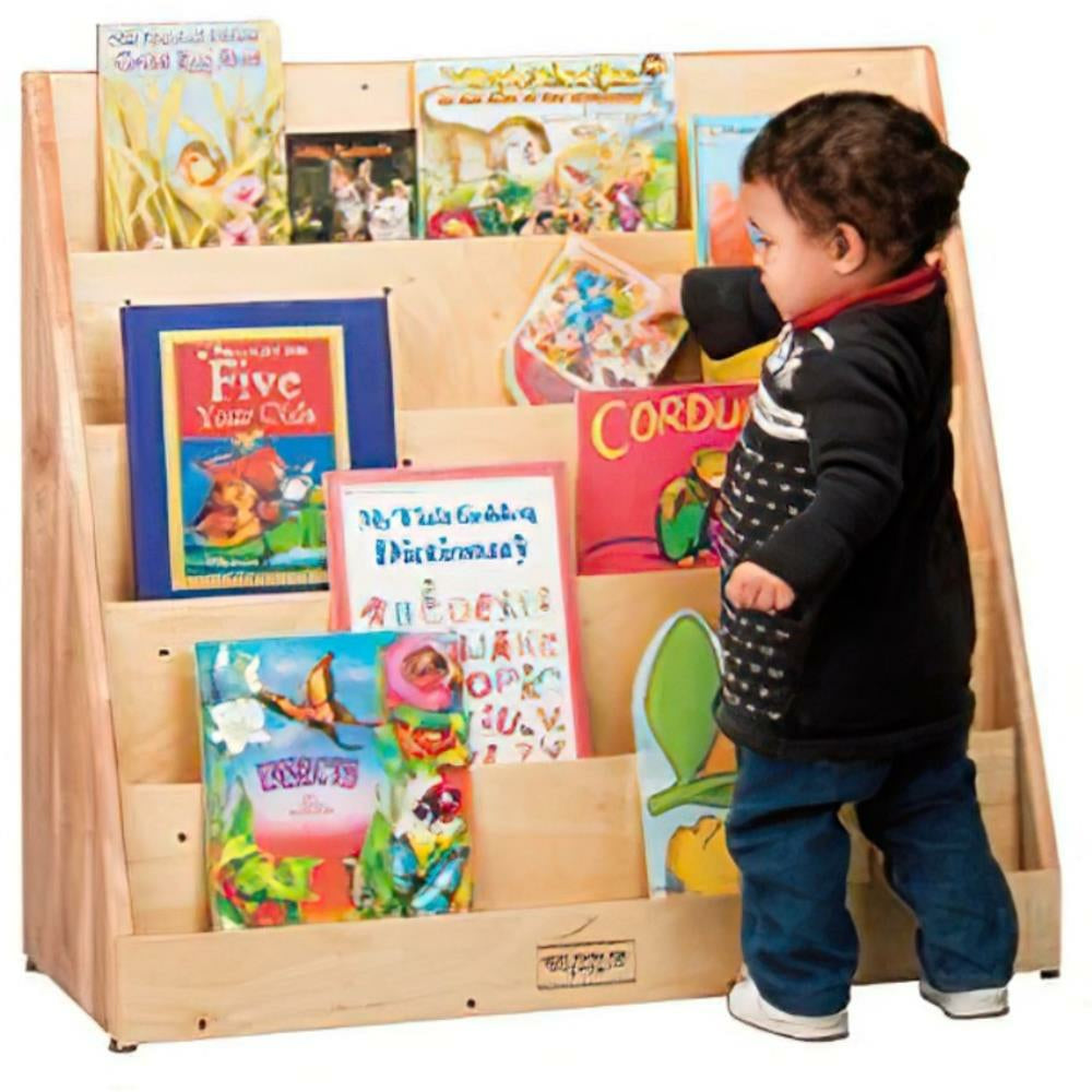 Jouets en bois - Vitrine de bibliothèque - Bois dur